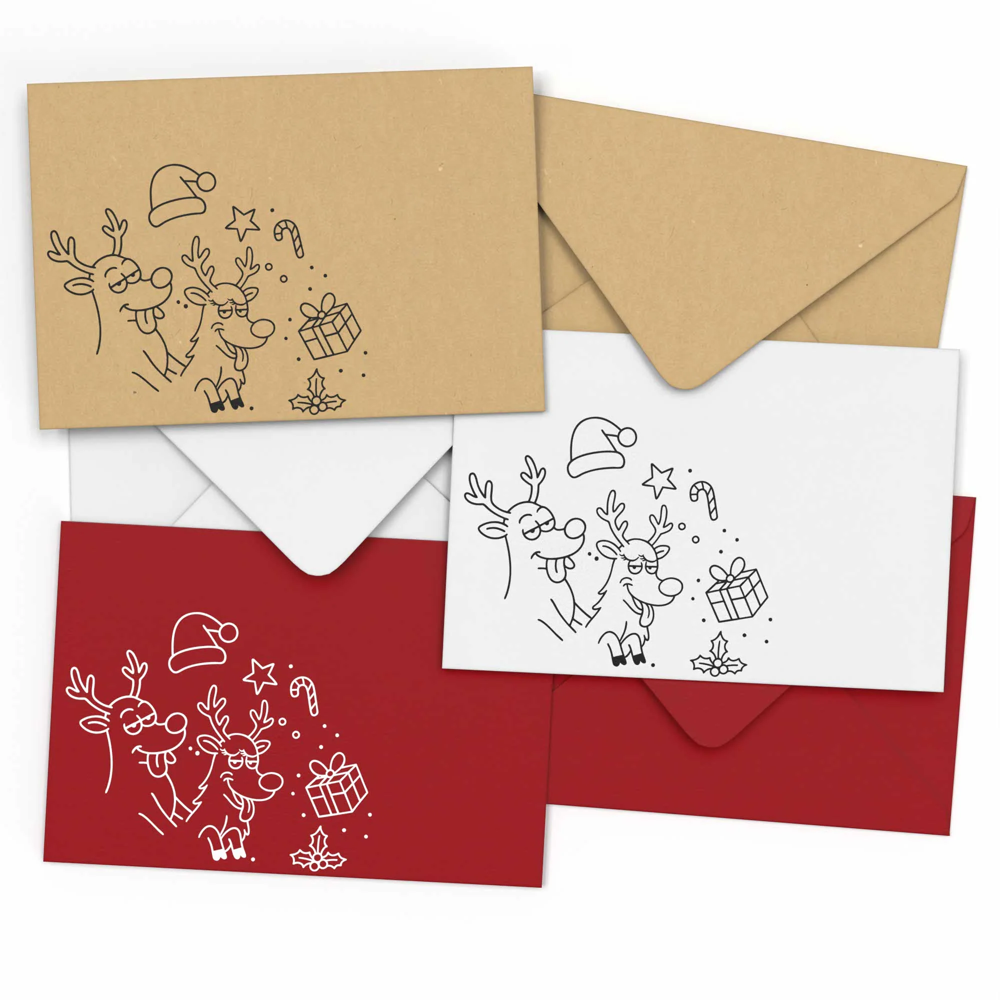 Enveloppe de Noël Duo de Noël